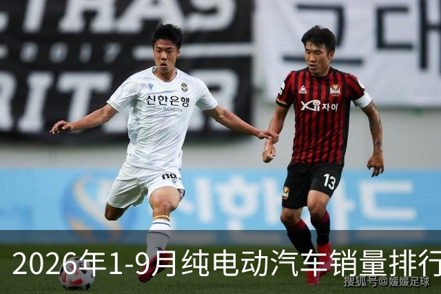 2026年1-9月纯电动汽车销量排行榜